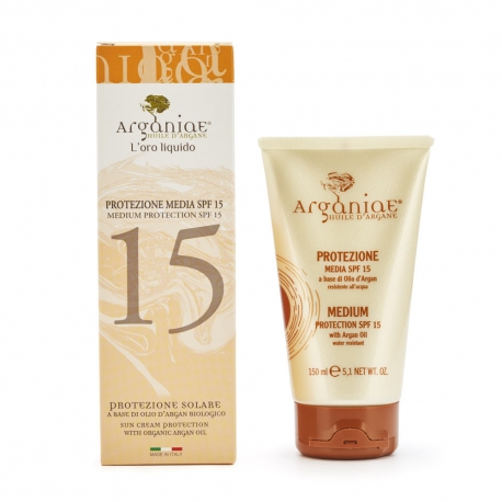 Medium Protection SPF15 Sun Cream 150 ml - Creams - Voltolina Cosmetici Srl